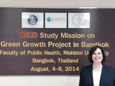 Kelly O’Brien Participates in August 2014 OECD Urban Climate Change Study Delegation to Bangkok, Thailand